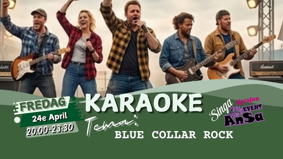 🎸 Blue Collar Rock: Stomp & Gung på Norrport!