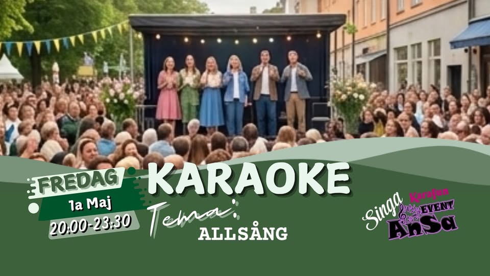 Allsång på Norrport: Fira 1 maj Tillsammans!