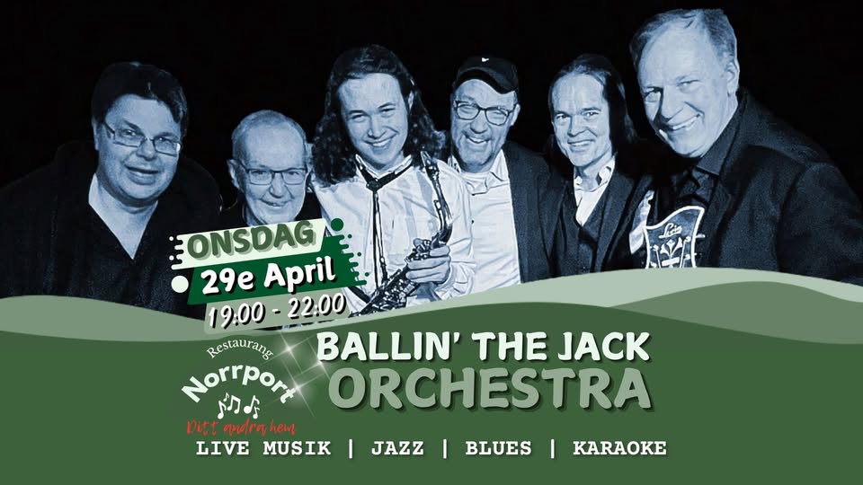 🎺 Balling the Jack: Traditionell Jazz & Lill-Lördag på Norrport!
