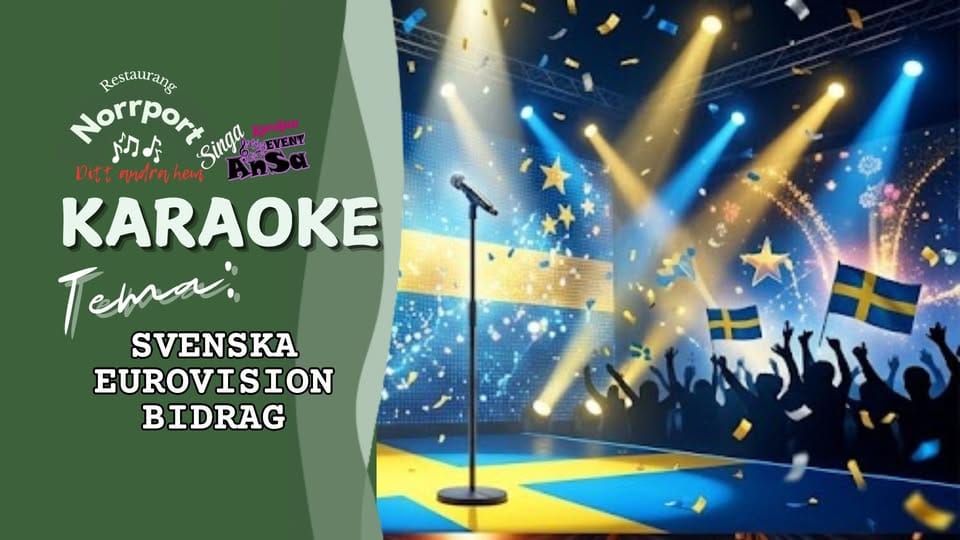 Karaoke: Sverige i Eurovision | Norrport Live