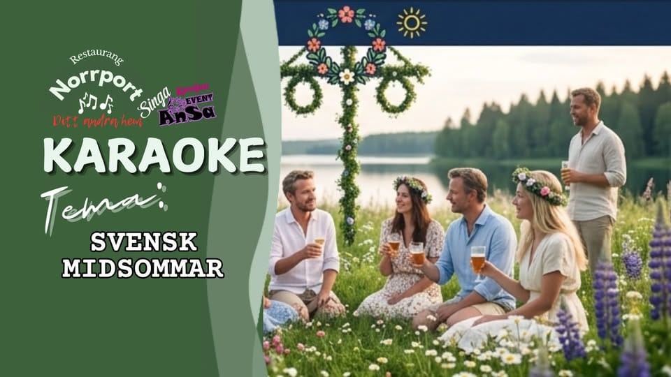 Karaoke: Svensk sommar | Norrport Live