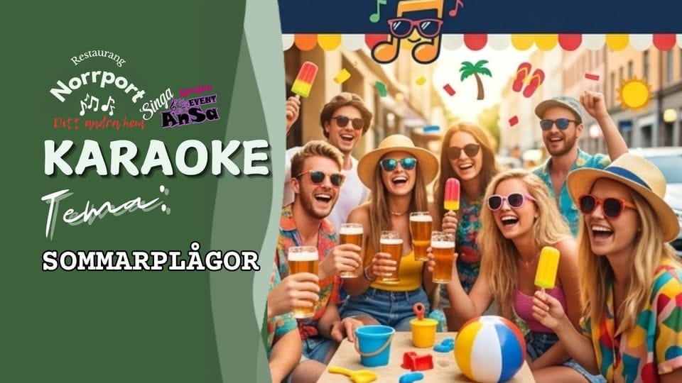 Karaoke: Sommarplågor | Norrport Live