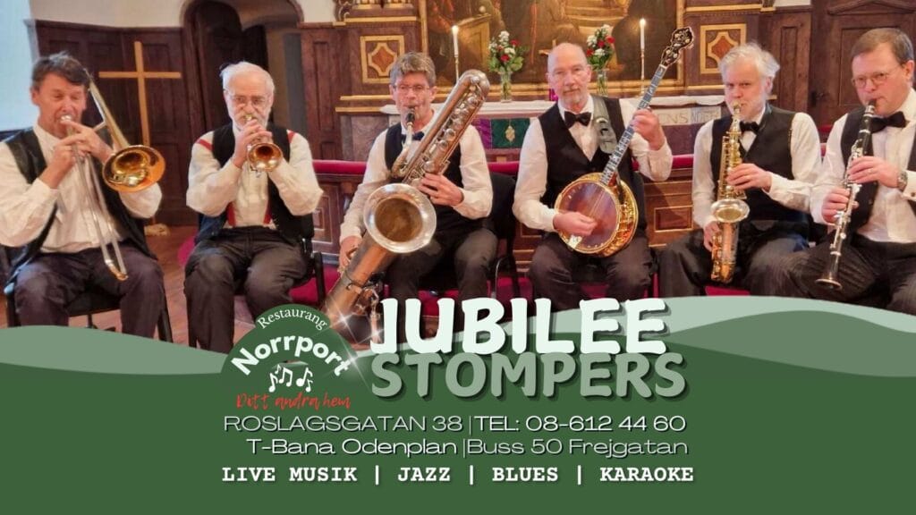 Jubilee Stompers | Norrport Live