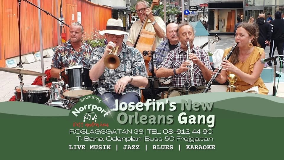 Josefin’s New Orleans Gang | Live på Norrport!