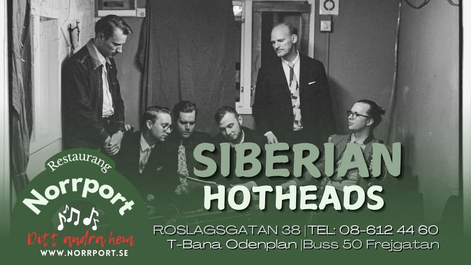 Siberian Hotheads live at Norrport