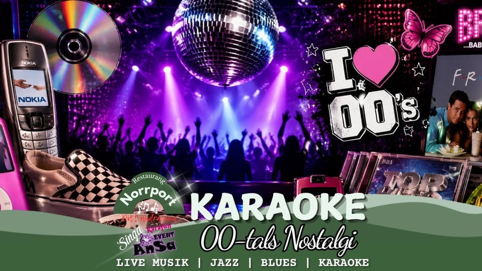 Karaoke:✨🎤📺00-tals Nostalgi